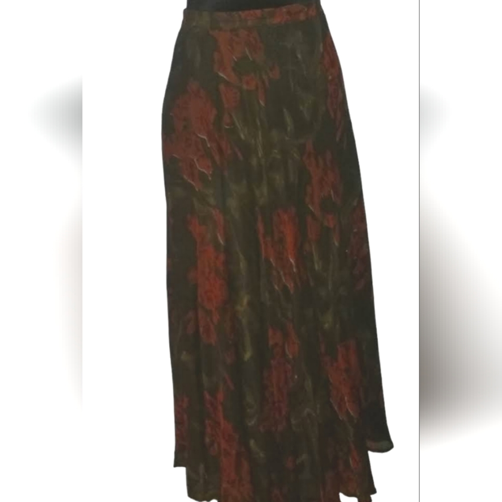 Beautiful Coldwater Creek Reversible midi skirt perfect for Autumn.